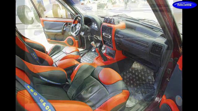 Тюнинг салона ГАЗ 3110 Волга Interior tuning GAZ 3110 Volga
