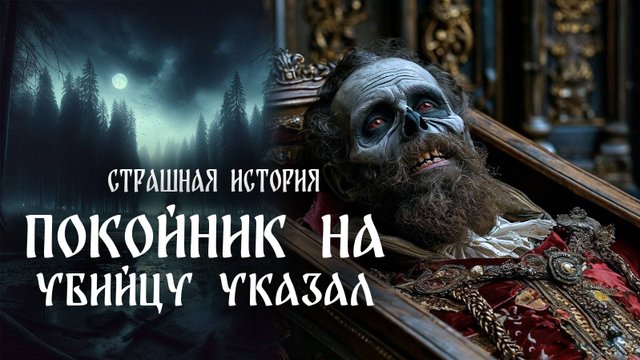 Страшная история "Покойник на убийцу указал"