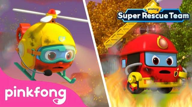SOS! Help! Helicopter! 🚁 | Super Rescue Team🚨 | Pinkfong Baby Shark