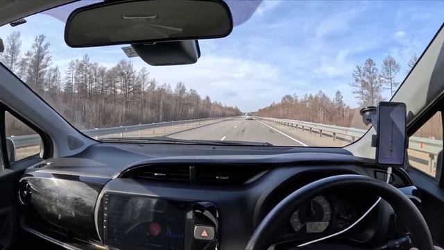 Перегон Владивосток-Тюмень Toyota vitz 2019, куплен с аукциона Японии