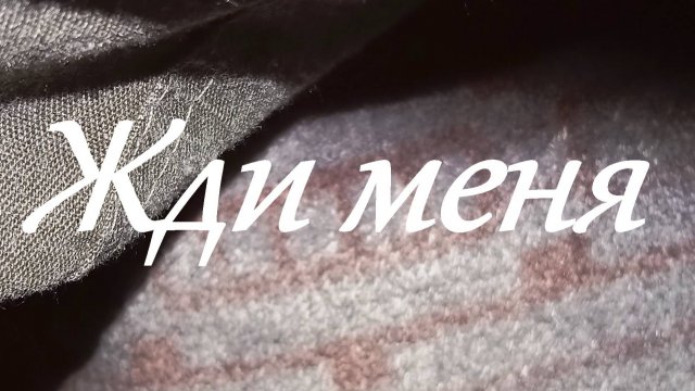 Ты жди меня, и я вернусь