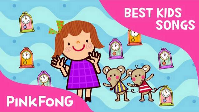 Hickory Dickory Dock | Best Kids Songs | PINKFONG Songs for Children