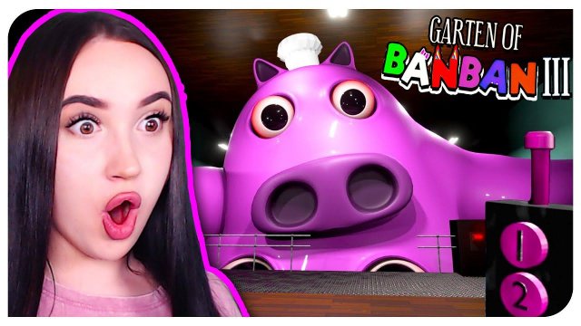 ШЕФ ПИГСТЕР хочет СЪЕСТЬ МЕНЯ!!! ГАРТЕН ОФ БАНБАН 3 ➤ GARTEN OF BANBAN 3