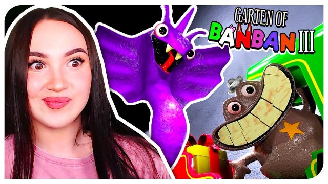 ГАРТЕН ОФ БАНБАН ГЛАВА 3 - НОВЫЕ МОНСТРЫ !➤ GARTEN OF BANBAN 3
