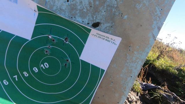 Пристрелка карабина СКС и прицела Ремингтон серия Фьюри кратность 1х5х24