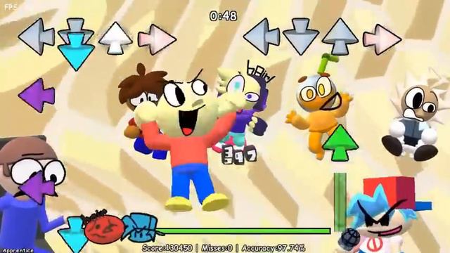 Friday Night Funkin' - Golden Apple - FNF MODS [VERY HARD]