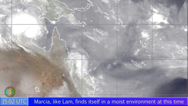 Powerful Cyclone Marcia bears down on QLD - Update 3 (00:30 AEST, 20/02/2015)
