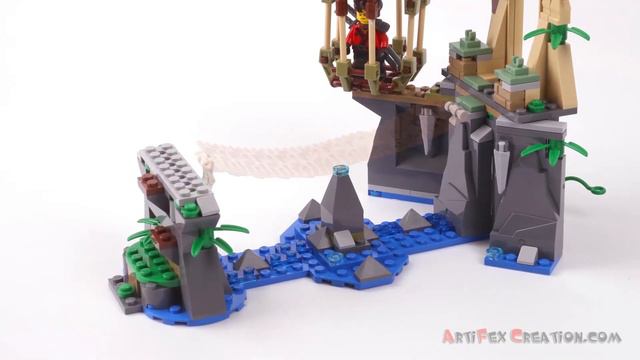Lego Ninjago Movie: MASTER FALLS 70608 Animation & Speed Build