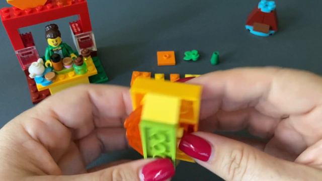 PUMPKIN PICKUP TRUCK Lego classic 11013 ideas HALLOWEEN How to build easy