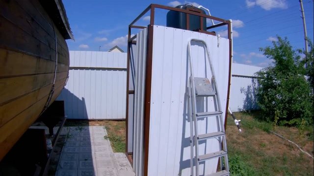 Летний душ своими руками! Бюджетный вариант подойдёт всем!
