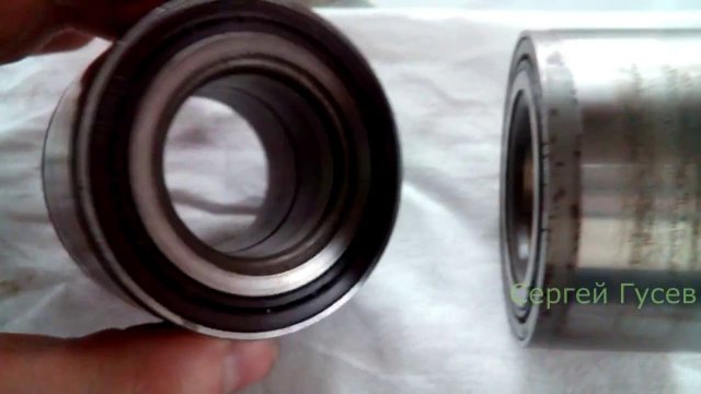 Какой стороной запрессовывать ступичный подшипник ВАЗа 2110- 2112