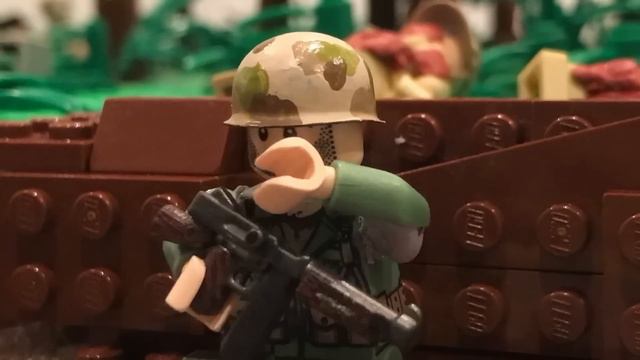 LEGO WWII The Battle of Peleliu (pt 1) stopmotion