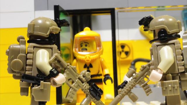 LEGO ZOMBIE APOCALYPSE! Navy Seals vs Zombies! lego film part 4