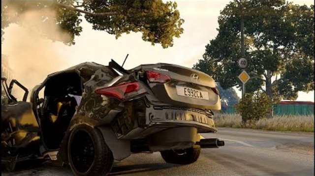 Аварии на реальных событиях в BeamNG.Drive #8