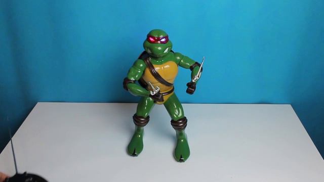 Черепашки ниндзя игрушки. Обзор танцующей игрушки Черепашки ниндзя Рафаэль.