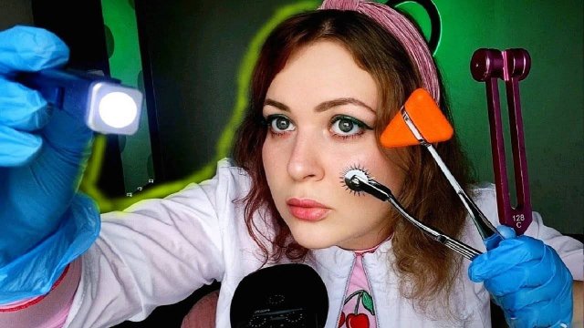 АСМР ЛАСКОВЫЙ НЕВРОЛОГ ⚕ Проверка Черепных Нервов
