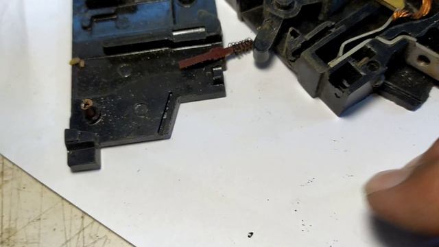 Разборка старого выключателя 1971 года