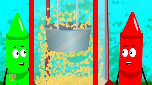 Five Little Crayons + More Nursery Rhymes & Song for Toddlers
