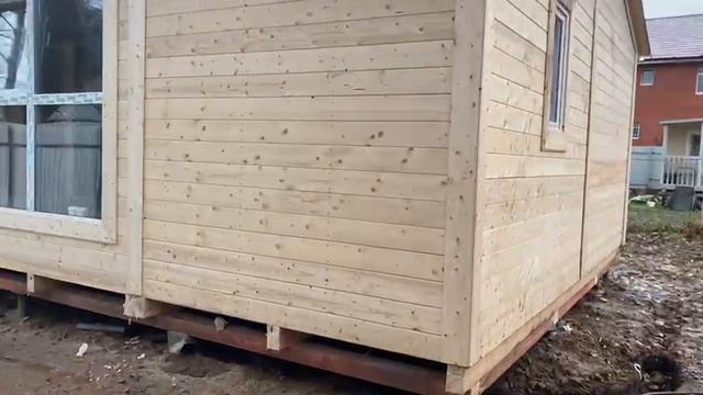 Дачный домик 6х9,6 Холодный контур