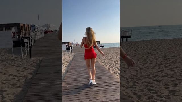 Red short skirt ❤️