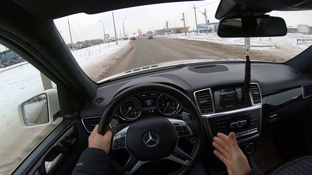 MERCEDES-BENZ GL 63 AMG! КАК ЕДУТ 557 ЛОШАДЕЙ