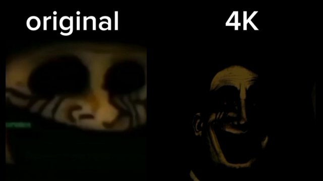 жуткие лица 30 фаз. оригинал и 4K