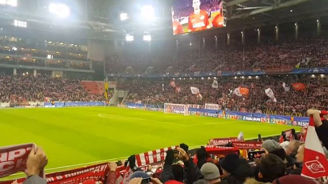 Спартак - Марибор 21.11.2017 Гимн Лиги Чемпионов