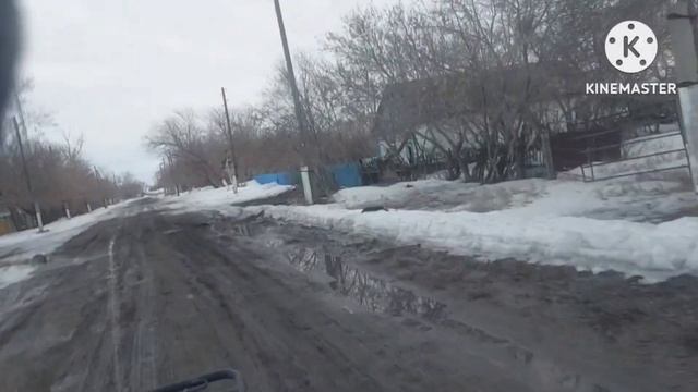 Жизнь в селе#Казахстан#Цепляем ковш.Купили ячмень.