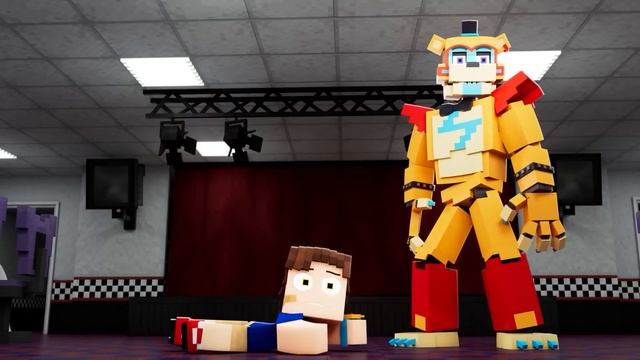 HOW MONTY KILLED VANNY!! FNAF Security Breach Minecraft Animation - Coffin Dance Song (COVER)