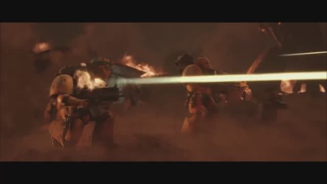 Warhammer 40K Dreadnought Battle Scene Cinematic