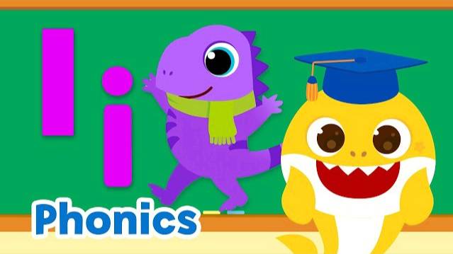 Animals with Letter I - Iguana | ABC Song & More | 15-Minute Learning with Baby Shark