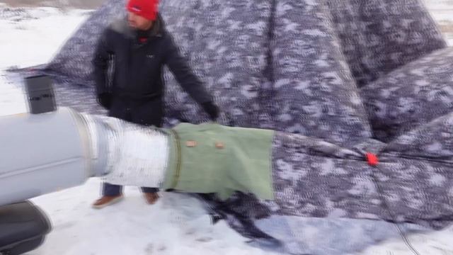 БЕСКАРКАСНАЯ ПАЛАТКА НА СЕВЕРЕ