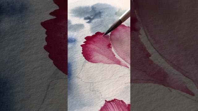 техника Рисования эстетичных цветочных композиций.