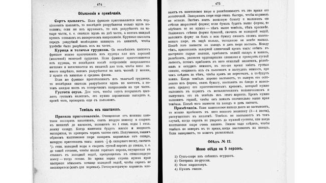 Практические основы кулинарного искусства. 1916