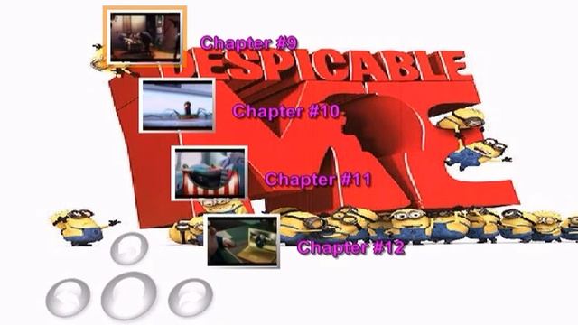 Steve Carell Despicable Me (2010) DVD Menu Walkthrough 2020