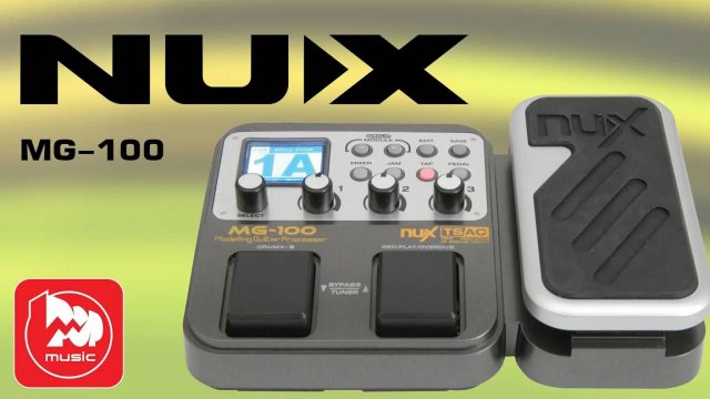 Гитарный процессор NUX MG-100 - простой и недорогой