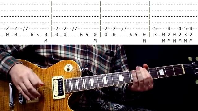 НОВИЧКАМ! Играем Riff Enter Sandman - Metallica! Подробный обзор с табами!