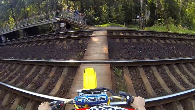 Покатушка до карьера на Suzuki RM 125