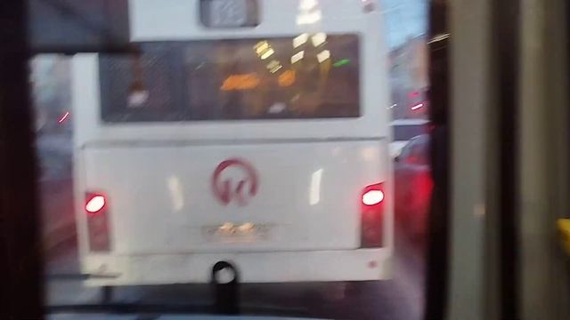 Поездка на автобусе ЛиАЗ 5292.65 гос О 769 ТА 124 по маршруту №19 (г. Красноярск)