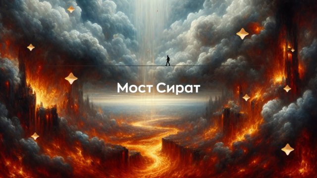 Мост Сират
(Сира́т араб. الصراط — путь).