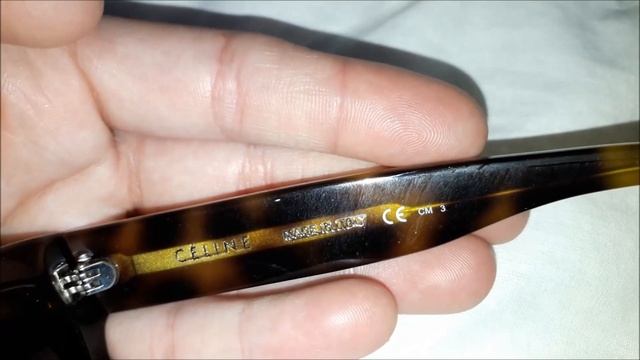 How to spot fake Celine sunglasses. Real vs fake Celine
