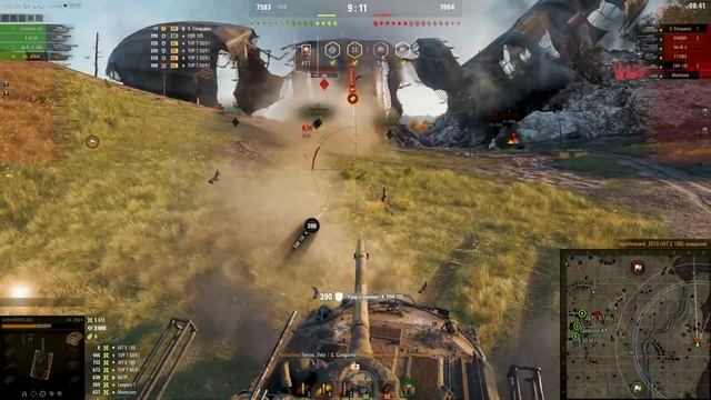 [Fermani wot] Объект 268/4 Это фантастика, а не бой! Индийский боевик нервно стоит в сторонке