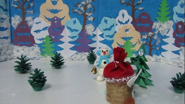 Мультфильм-сказка Новогодние приключения в лесу