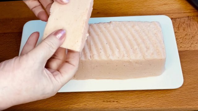 Сыр "Тофу" из красной чечевицы. Необычно, полезно и вкусно!