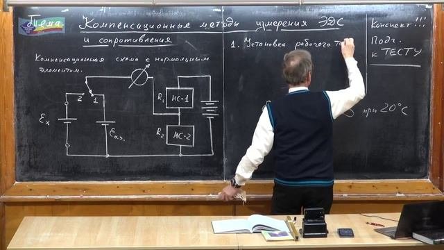 22.Урок 267. Компенсационные методы измерения ЭДС и сопротивления