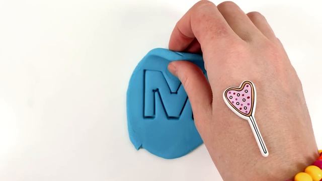 Английские Буквы из Пластилина Плейдо!
