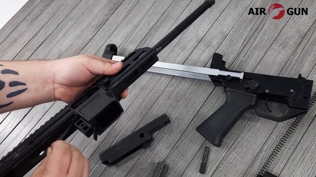 Карабин ВПО-185 9х19 (Сборка и разборка)