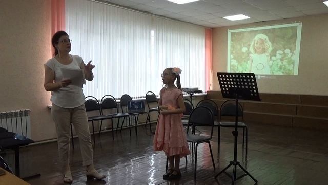 Открытый урок преподавателя академического вокала МБОУ ДО "ДШИ #7" г. Курска