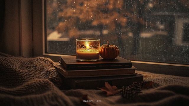 Romanticizing your cozy autumn books in rainy autumn days _ a playlist for quiet autumn days