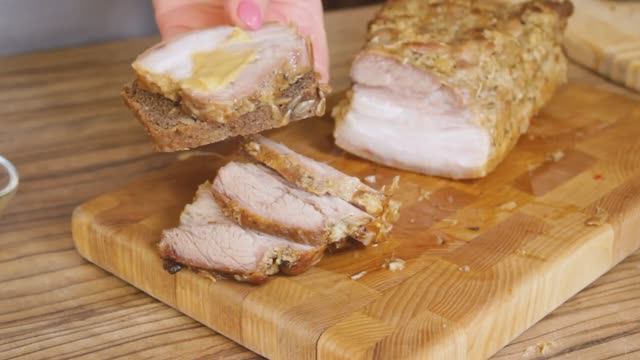 Сало в духовке ВКУСНЕЕ МЯСА
